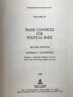 Trade Controls for Political Ends (Volume 3) (英語版)  (International Economic Law) ペーパーバック