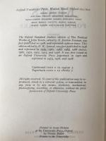 Keats : poetical works  (Oxford Standard Authors) 英語版　ハードカバー