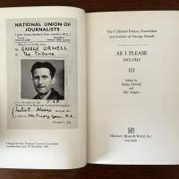 The Collected Essays, Journalism and Letters of George Orwell 全4巻揃