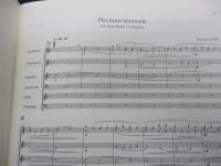 マンドリン オーケストラのためのプレクトラム・セレナード　作曲　上田益　パート譜6冊セット