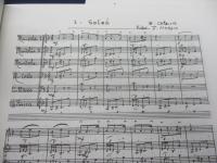 マンドリン楽譜/中野二郎 編曲 スペインマンドリン曲集/カテウラ/