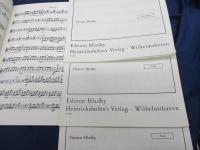 楽譜/マンドリン/2冊セット/Giovanni Hoffmann/Concerto(Re maggiore)マンドリンパート譜付き/
 Quartetto(Fa maggiore)リュート・ヴァイオリン・ヴィオラ　パート譜付き/
