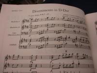 楽譜/マンドリン/Johann Conrad Schlick/Divertimento D-Dur/1st Mandolin、 2nd Mandolin、 Liutoのパート譜付き。