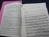 楽譜/マンドリン譜/2冊セット/ハイドン/シンフォニー　時計　第二楽章 /本体スコア＋1st Mandolin、 2nd Mandolin、 Mandola、Chitarra 、Mando-Cello,C.Bassのパート譜付/Mendelssohn Marcia di Nozze/本体スコア＋1st Mandolin、 2nd Mandolin、3nd Mandolin、4nd Mandolin 1st Mandola、2nd Mandola、Chitarra 、Mando-Cello,C.Bassのパート譜付/
