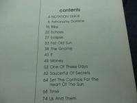 洋書/スコア/ピンク・フロイド/early classics/TAB譜有　PINK FLOYD