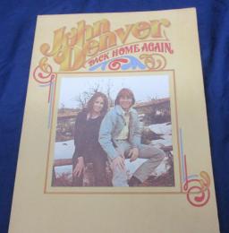 洋書/スコア/ジョン・デンバー/BACK HOME AGAIN/John Denver
