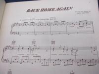 洋書/スコア/ジョン・デンバー/BACK HOME AGAIN/John Denver