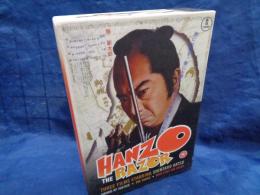 輸入盤　DVDBOX/Hanzo The Razor/御用牙 3部作/勝新太郎/
御用牙/かみそり半蔵地獄責め /鬼の半蔵やわ肌小判 /PAL方式　リージョンコード　2/
PCのみ再生可/
