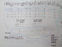 沖縄民謡採譜集/1　国頭上下　2冊/3 八重山　上下2冊　4冊セット