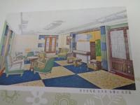 日本郵船パンフ/欧州航路　新造船/新田丸・八幡丸・春日丸/大きさ縦約29cm×横約29cm/