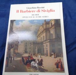 輸入楽譜/ヴォーカル譜/ロッシーニ/セビリアの理髪師/Rossini/Il Barbiere di Siviglia/
大きさ縦約27cm×横約19cm/RICORDI/488P
