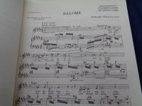 輸入楽譜/ヴォーカル譜/R.シュトラウス/楽劇「サロメ」/op.54/R.STRAUSS/SALOME/Boosey&Hawkes/203P/大きさ約縦31cm×23cm