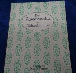 輸入楽譜/英語版/ヴォーカル譜/R.シュトラウス/ばらの騎士/R.STRAUSS/Der Rosenkavalier
/Boosey&Hawkes/451P/サイズ約縦30cm×横24cm/
