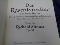 輸入楽譜/英語版/ヴォーカル譜/R.シュトラウス/ばらの騎士/R.STRAUSS/Der Rosenkavalier
/Boosey&Hawkes/451P/サイズ約縦30cm×横24cm/
