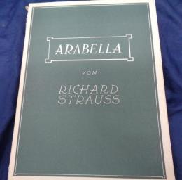 輸入楽譜/ヴォーカル譜/R.シュトラウス/アラベラ　Op.79/R.STRAUSS/ARABELLA/Boosey&Hawkes/365P/大きさ約縦31cm×23cm
