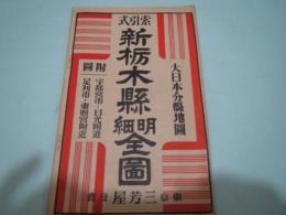 大日本分県地図　新栃木県明細全図
