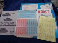 ボードゲーム/アバロンヒル/タクティクス2 TACTICS・Ⅱ /カウンターシート未切断/日本語解説書他揃