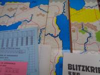 ボードゲーム/アバロンヒル/電撃作戦 Blitzkrieg/ユニット数未確認/日本語説明書付き