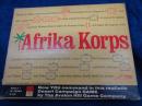 ボードゲーム/アバロンヒル/ロンメル・アフリカ軍団 英語版 (Afrika Korps)/★英語版です。日本語説明書はありません。★/カウンターシート未切断/マップ他揃
