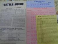 ボードゲーム/アバロンヒル/バルジの戦い (Battle of the Bulge)/ユニット数未確認です。/★英語版です。日本語説明書はありません。