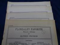 弦楽譜/各パート譜のみ/アルフレッド・ポーション 編曲/Flonzaley favorite encore albums/アルバム1-3迄の各パート譜のみです。アルバム４はありません。/1st VIOLIN/2st VIOLIN/VIOLA/CELLO/のパート譜のみです/ Alfred Pochon
/大きさ縦約30cm×横約23cm/CARL FISCHER/12冊セット
各４つのパート譜のみです。（総譜はありません。）