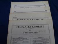 弦楽譜/各パート譜のみ/アルフレッド・ポーション 編曲/Flonzaley favorite encore albums/アルバム1-3迄の各パート譜のみです。アルバム４はありません。/1st VIOLIN/2st VIOLIN/VIOLA/CELLO/のパート譜のみです/ Alfred Pochon
/大きさ縦約30cm×横約23cm/CARL FISCHER/12冊セット
各４つのパート譜のみです。（総譜はありません。）