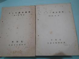 昭和29年　テレビ研究資料　2冊セット　第一部　技術　第2部　演出　
