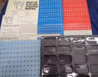 英語版/ボードゲーム/南極未来戦争/War in the Ice： The Battle for the Seventh Continent. 1991-92)/日本語解説書はありません。/ユニット未切断/パーツ揃