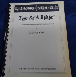 洋書/英文/RCA LIVING STEREO　レーベル　についてのカタログと考察/
The RCA Bible　LIVING STEREO/A Compendium of Opinion on RCA Living Stereo Records/
