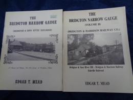 洋書/英文/ナローゲージ/The Bridgton Narrow Gauge (Bridgton & Harrison Railway Co.) Bridgton & Saco River RR - Bridgton & Harrison Railway, Edaville Railroad /1.2巻　2冊セット