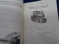 洋書/仏文/ドコービル社　蒸気機関車の変遷/DECAUVILLE AINE/LOCOMOTIVES ET PIECES DE RECHAGE/
