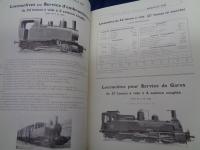 洋書/仏文/ドコービル社　蒸気機関車の変遷/DECAUVILLE AINE/LOCOMOTIVES ET PIECES DE RECHAGE/
