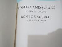 洋)楽譜　ROMEO　AND　JULIET　ALBUM　FOR　PIANO　