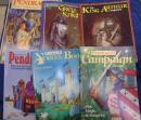 洋/TRPG/ボードゲーム/ペンドラゴン/Pendragon/ Chivalric Roleplaying in Arthur's Britain/函　付属品揃
+King Arthur Pendragon＋　ソースブック　The King Arthur Companion＋シナリオ The Grey Knight＋
NOBLE'S BOOK＋CAMPAIGN　本体＋5冊セット