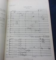 輸入楽譜/オーケストラ譜/シェーンベルク/期待 Op. 17/Erwartung/
/SCHOENBERG/UNIVERSAL EDITION/大きさ縦約23cm×横約17cm/62P/