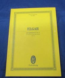 輸入楽譜/オーケストラ譜/エルガー/交響曲第2番 変ホ長調 OP63/ELGAR/SYMPHONY No.2/
EULENBURG/大きさ縦約26cm×横約19cm/184P/