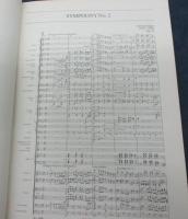 輸入楽譜/オーケストラ譜/エルガー/交響曲第2番 変ホ長調 OP63/ELGAR/SYMPHONY No.2/
EULENBURG/大きさ縦約26cm×横約19cm/184P/
