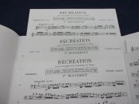 輸入楽譜/金管三重奏+ピアノ/ピエール・ガベーユ/レクリエーション/Pierre Gabaye/Recreation/
LEDUC/大きさ縦約31cm×横約23cm/33P/各パート譜各6P/
