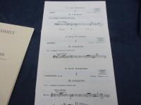 輸入楽譜/木管三重奏+ピアノ/フローラン・シュミット/ア・トゥール・ダンシュ/florent schmitt/a tour d'anches/Durand/
大きさ縦約30cm×横約21cm/39P/各パート譜各11P/