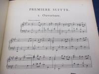 輸入楽譜/鍵盤楽譜　クラヴサン/MONSIEUR DIEUPART/6 SUITE POUR  CLAVECIN /
EDITIONS DE L'OISEAU-LYRE/大きさ縦約33cm×横約25cm/61P/背表紙、カバー欠