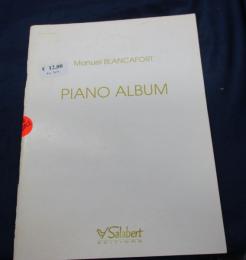 輸入楽譜/ピアノ譜/マヌエル・ブランカフォルト/PIANO ALBUM/
Manuel Blancafort/Slabert/大きさ縦約31cm×横約24cm/75P/