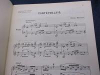 輸入楽譜/ピアノ譜/オリヴィエ　メシアン/カンテヨジャヤー/Olivier　Messiaen/canteyodjaya/
DURAND/大きさ縦約30cm×横約23cm/27P/

