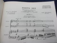 輸入楽譜/ヴォーカル譜 /ストラヴィンスキー/エディプス王/stravinsky/Oedipus Rex/boosey&hawks/
大きさ縦約30cm×横約23cm/96P/