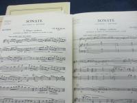 輸入楽譜/ピアノ＋オーボエ譜/シャルル・ケクラン/QUATORZE PIECES OP.179 VOL1.2/SONATE OP.58/3冊セット/
MAX　ESCHIG/各オーボエ　パート譜付き。/大きさ縦約30cm×横約21cm/
