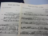輸入楽譜/ピアノ譜他/シャルル・ケクラン　楽譜5冊セット/Charles Louis Eugene Koechlin/
SONATA OP.52 フルートパート譜付き/SONATE OP.64　ヴァイオリン＋ピアノ譜/PRELUDES　OP.209/PAYSAGES ET MARINES OP.68 パート1/L'ALBUM DE LILIAN(No.5 Joie de plein air)
MAX　ESCHIG SALABERT 他/大きさ縦約31cm×横約24cm/