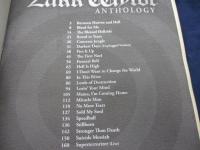 輸入楽譜/ザック・ワイルド　アンソロジー/Zakk Wylde/Cherry lane/TAB譜有/水シミ大有。