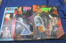 スコア/キッス・ベスト 1〜3 3冊セット タブ譜付 /リットーミュージック/スーパー・ロック・ギタリスト KISS
