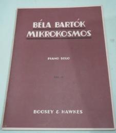 楽譜）旧　ウィンスロプ・ロジャース版　バルトーク　ミクロコスモス　ピアノソロ　vol.4 ブージー&ホークス社