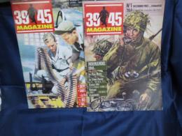 仏雑誌）39-45 MAGAZINE 1983年12月号・1985年４～6月号　2冊セット/NORMANDIE1944/DIEPPE1943他