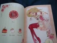 Girl meets Sweets+　早紀蔵/カラー＋モノクロイラスト/32ページ /ポストカード付き。